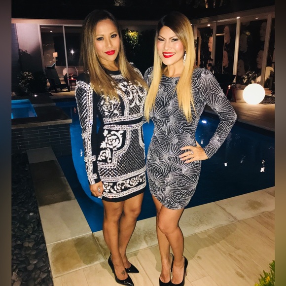 Silver shimmer dress - Picture 2 of 3